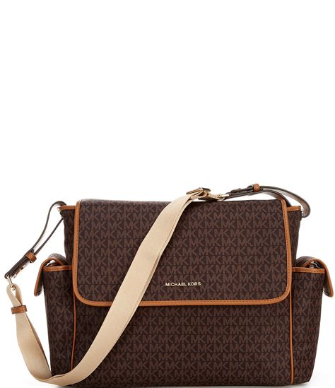 michael kors logo diaper bag